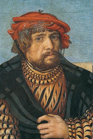 Lucas Cranach der �ltere, Selbstbildnis in der Heiligen Familie, um 1509/10