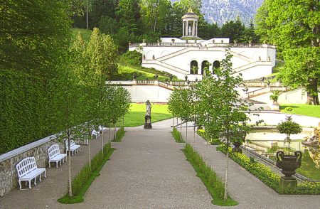 Wasserparterre in Schloss Linderhof