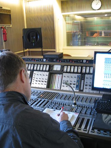 Blick in das Tonstudio des Labels MPS  in Villingen-Schwenningen, das jetzt in das Denkmalbuch des Landes Baden-W�rttemberg eingetragen wurde