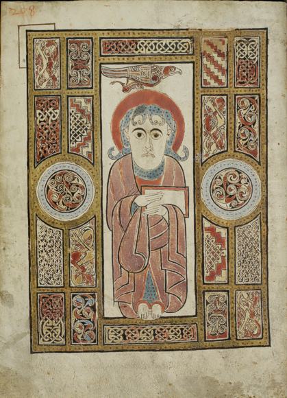 Evangeliar St. Gallen, Evangelist Johannes, &copy; Stiftsbibliothek St. Gallen