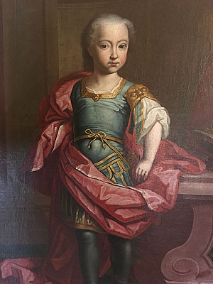 Bildnis des Pfalzgrafen Carl Theodor im Alter von 8 Jahren