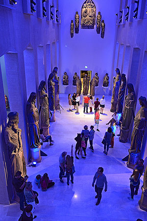 Freiburger Museumsabend 2019 im Augustinermuseum. Foto: Rita Eggstein.