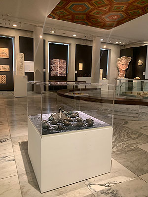 Blick in die Ausstellungen: Im Zeichen des Kreuzes im Museum am Dom. Foto: Museum am Dom .