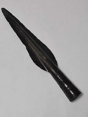 Bronzezeitliche Lanzenspitze. Erkenbert-Museum Frankenthal. Foto: Museum