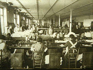 Nähsaal bei Schiesser © Stadtarchiv Radolfzell (Fotoarchiv Liedl)