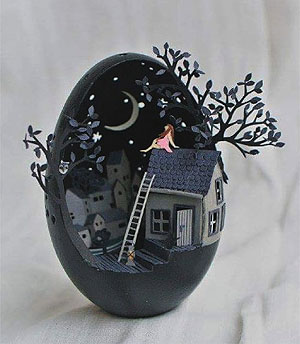 Jenny Konrad: Osterei, 1922